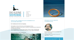 Desktop Screenshot of diekleineseerobbe.de